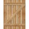 Ekena Millwork Spaced Board-n-Batten Shutters w/Z-Bar, Rough Sawn Western Red Cedar, 28 7/8W x 38H, PR RBS06Z29X038RWR - alternate 5